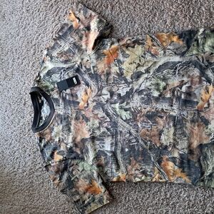 Leaf Pattern Camo T-Shirt